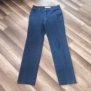 Dismero Jeans Italian Size 28 Inseam 30 Navy Blue